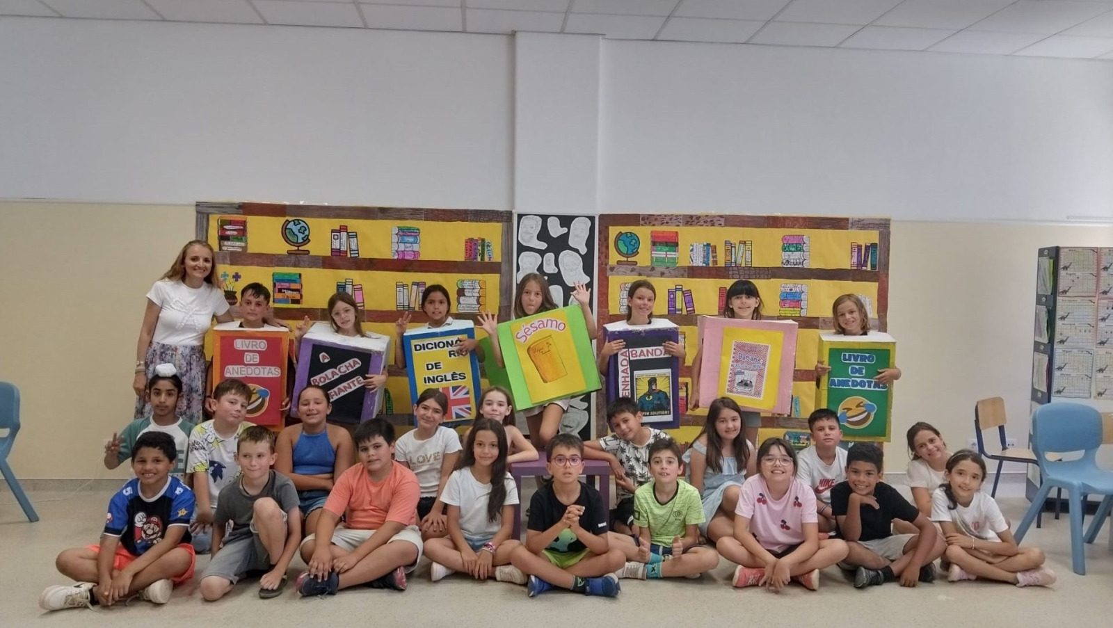 Teatro na Escola: Turma do 3.ºC encanta com “O Livro das Histórias ao Contrário”