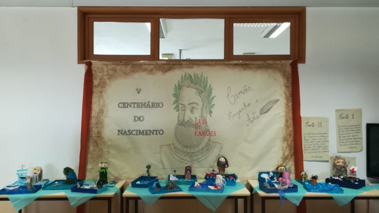 Projeto “Dos Livros para as Expressões” - O Gigante Adamastor