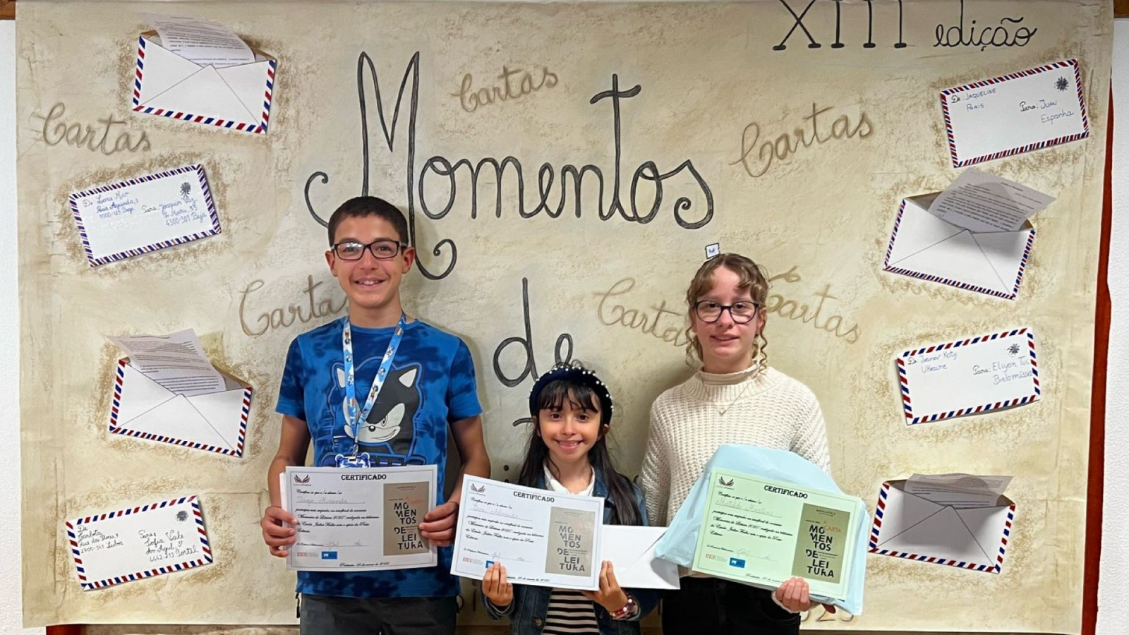 Vencedores do concurso Momentos de Leitura
